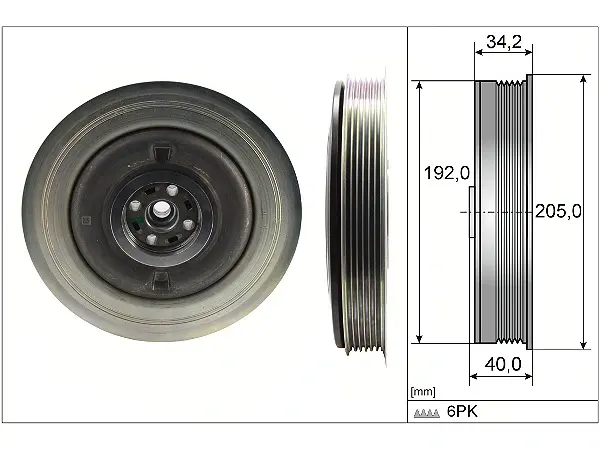 VOLVO  S60 S80 S90 XC60 XC90 KRANK KASNAGI 31401194